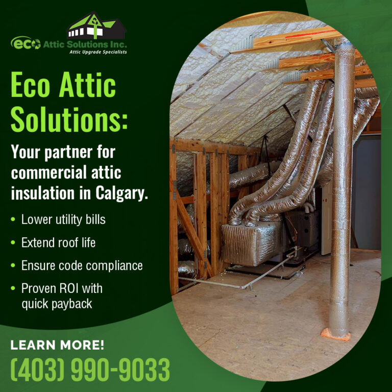 commercial attic insulation in Calgary